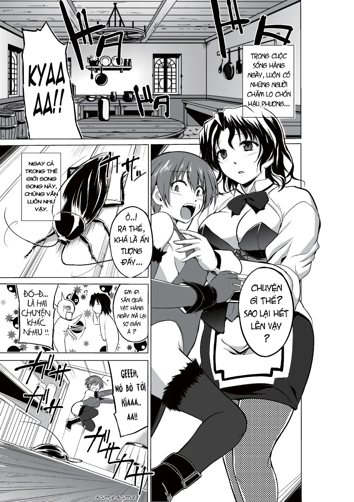 HentaiVN.net - Ảnh 4 - Dungeon Travelers (Toheart2) - Chap 9