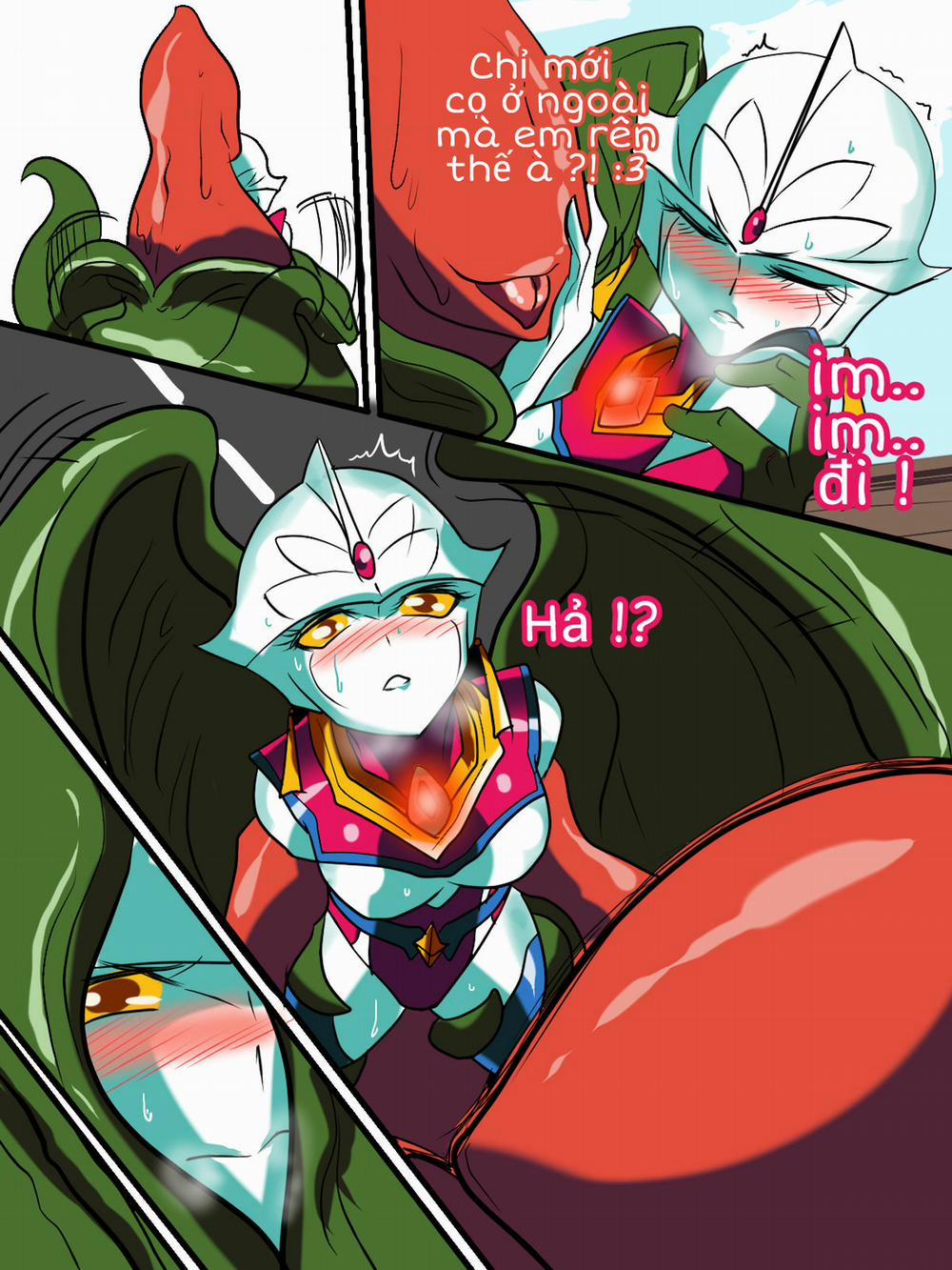 HentaiVN.net - Ảnh 5 - Siêu nhân điện quang (Ultraman) [Urutora No Senshi Netisu (Ultraman)] - Chap 3 Sự ra đi đáng tiếc