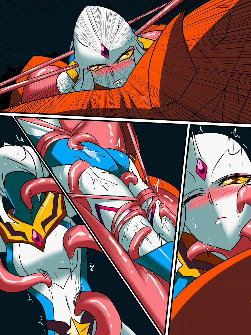 HentaiVN.net - Ảnh 18 - Siêu nhân điện quang (Ultraman) [Urutora No Senshi Netisu (Ultraman)] - Chap 4 Trả thù
