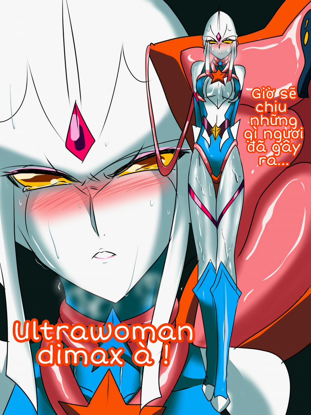 HentaiVN.net - Ảnh 26 - Siêu nhân điện quang (Ultraman) [Urutora No Senshi Netisu (Ultraman)] - Chap 4 Trả thù