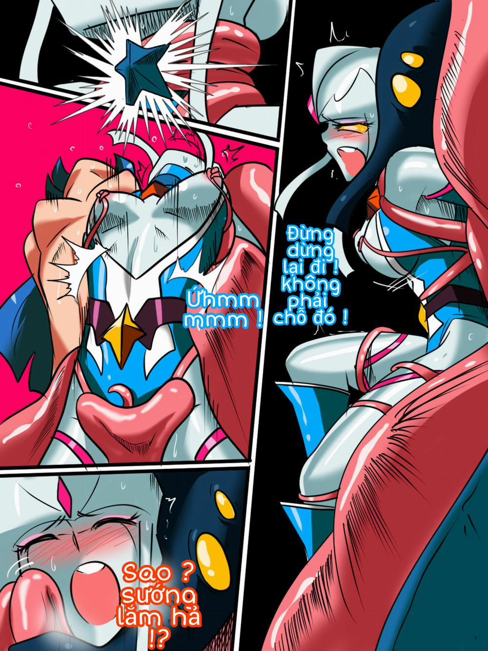 HentaiVN.net - Ảnh 35 - Siêu nhân điện quang (Ultraman) [Urutora No Senshi Netisu (Ultraman)] - Chap 4 Trả thù
