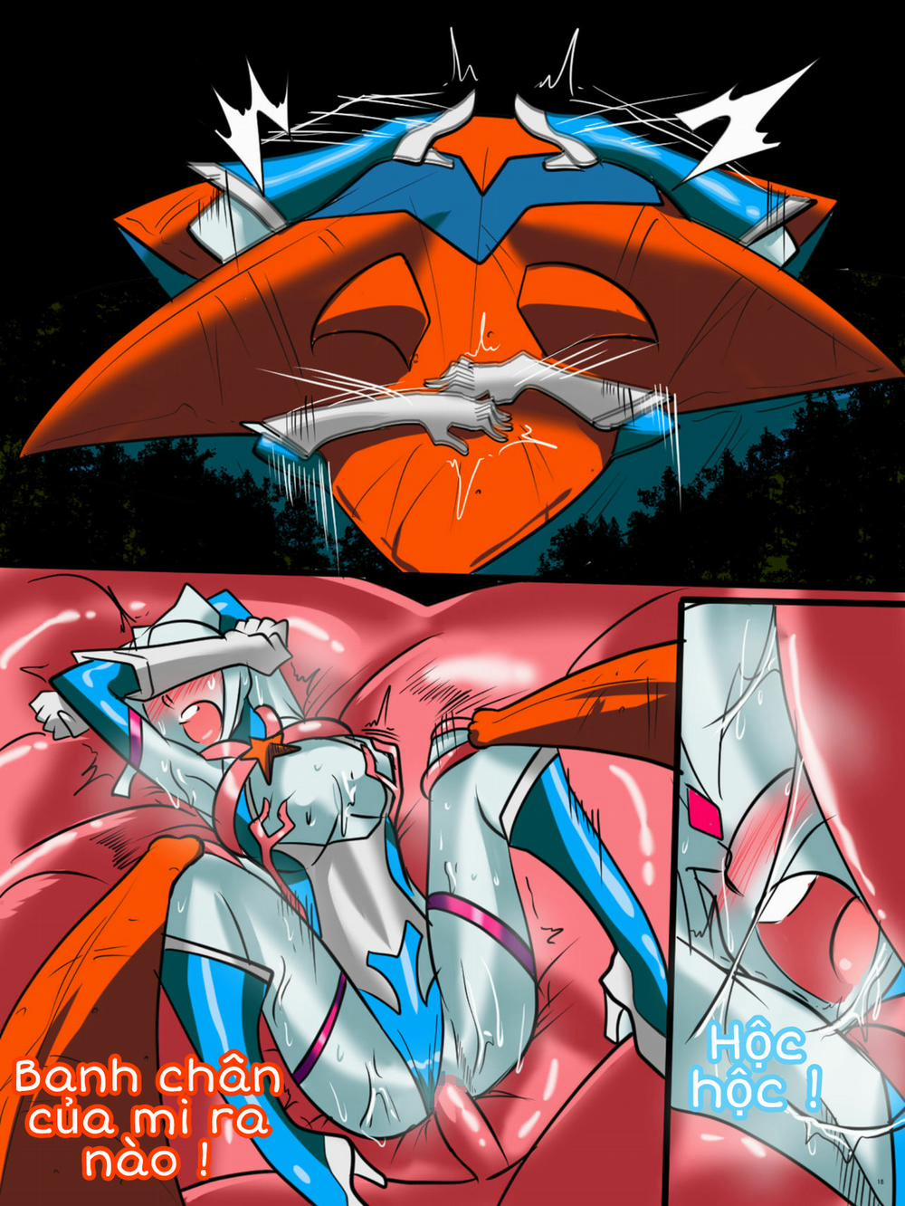 HentaiVN.net - Ảnh 44 - Siêu nhân điện quang (Ultraman) [Urutora No Senshi Netisu (Ultraman)] - Chap 4 Trả thù