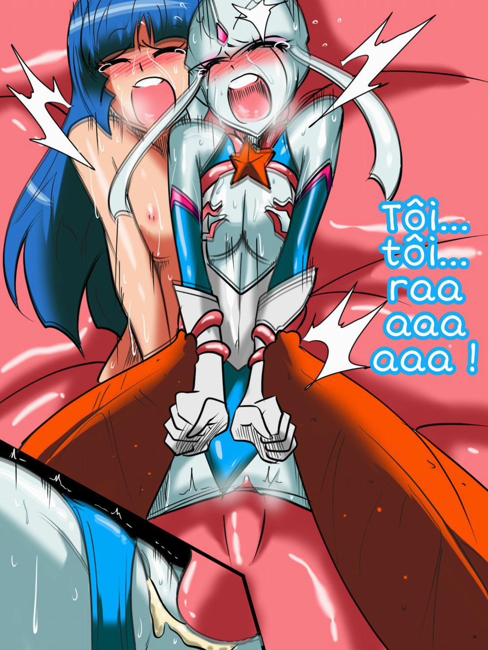 HentaiVN.net - Ảnh 54 - Siêu nhân điện quang (Ultraman) [Urutora No Senshi Netisu (Ultraman)] - Chap 4 Trả thù