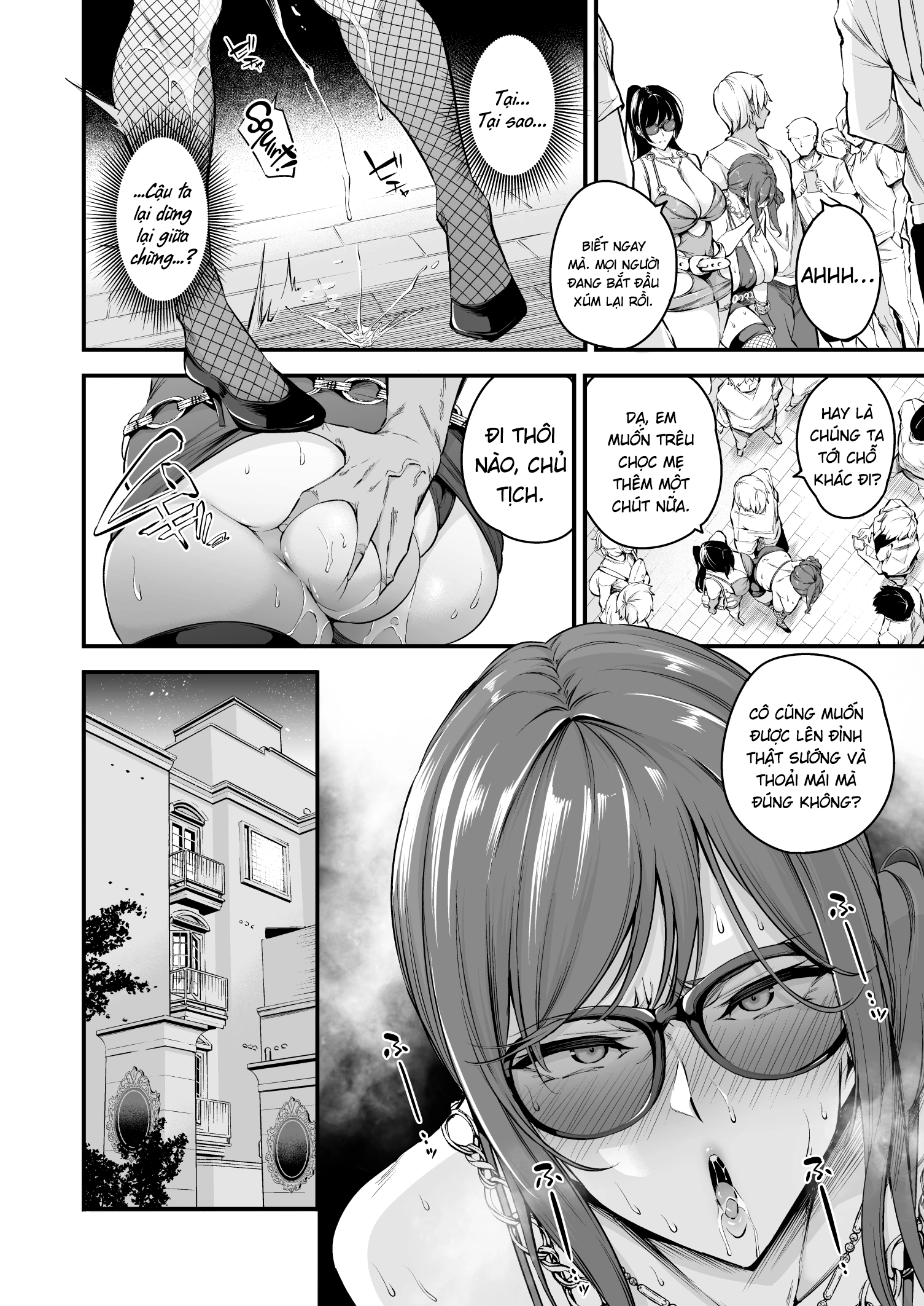 HentaiVN.net - Ảnh 24 - Shiramine Gakuen no Mesubuta Rijichou Kouhen - Chap 1.
