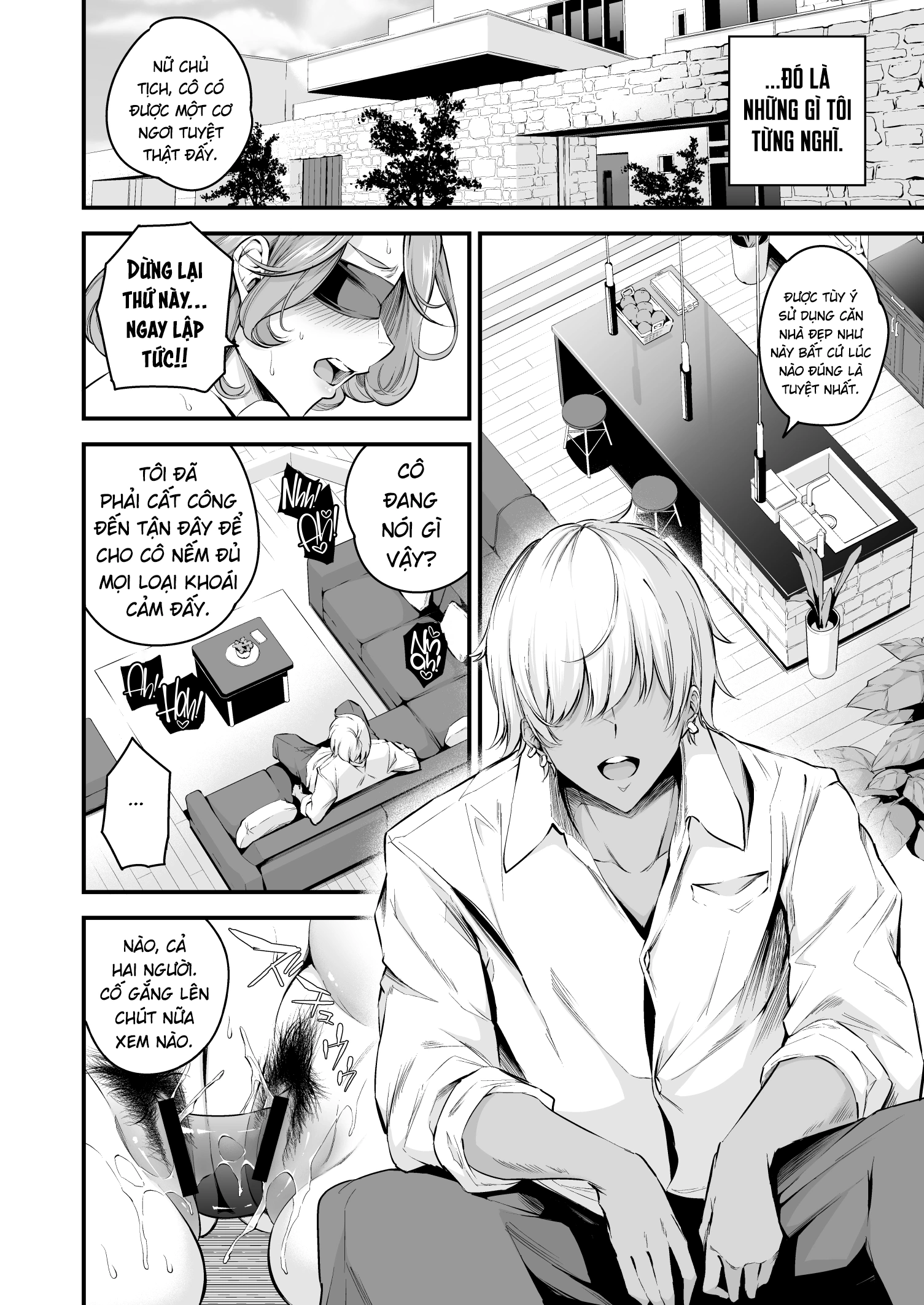 HentaiVN.net - Ảnh 6 - Shiramine Gakuen no Mesubuta Rijichou Kouhen - Chap 1.