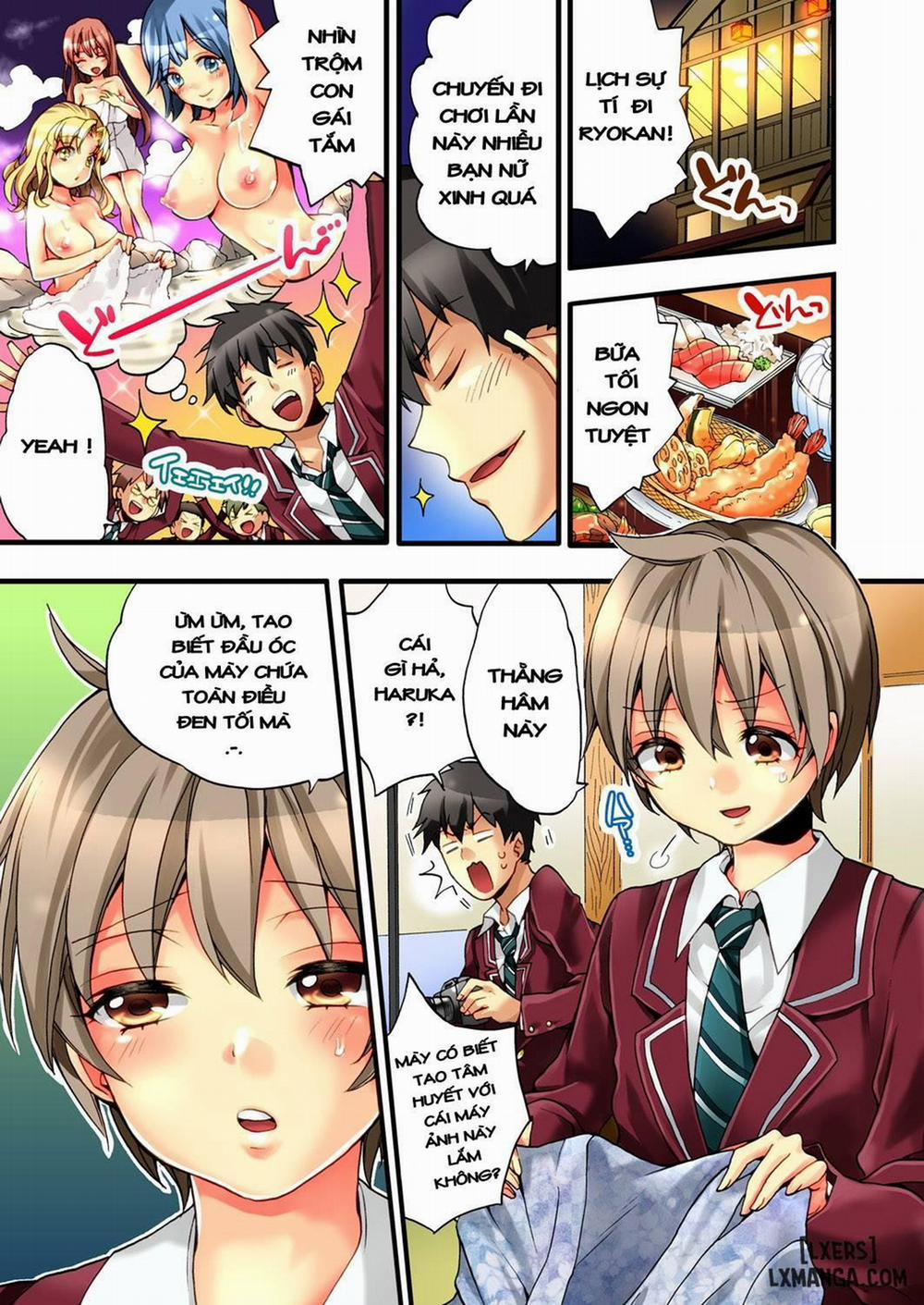 HentaiVN.net - Ảnh 3 - Cuộc Sống hóa gái của Haruka [Onna no Karada de iki Sugite Yabai!] - Chap 1