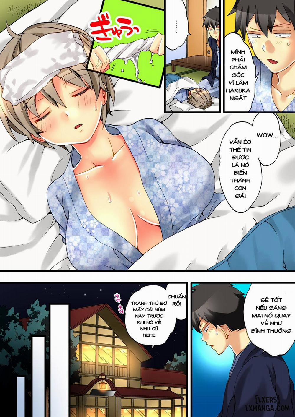 HentaiVN.net - Ảnh 24 - Cuộc Sống hóa gái của Haruka [Onna no Karada de iki Sugite Yabai!] - Chap 1