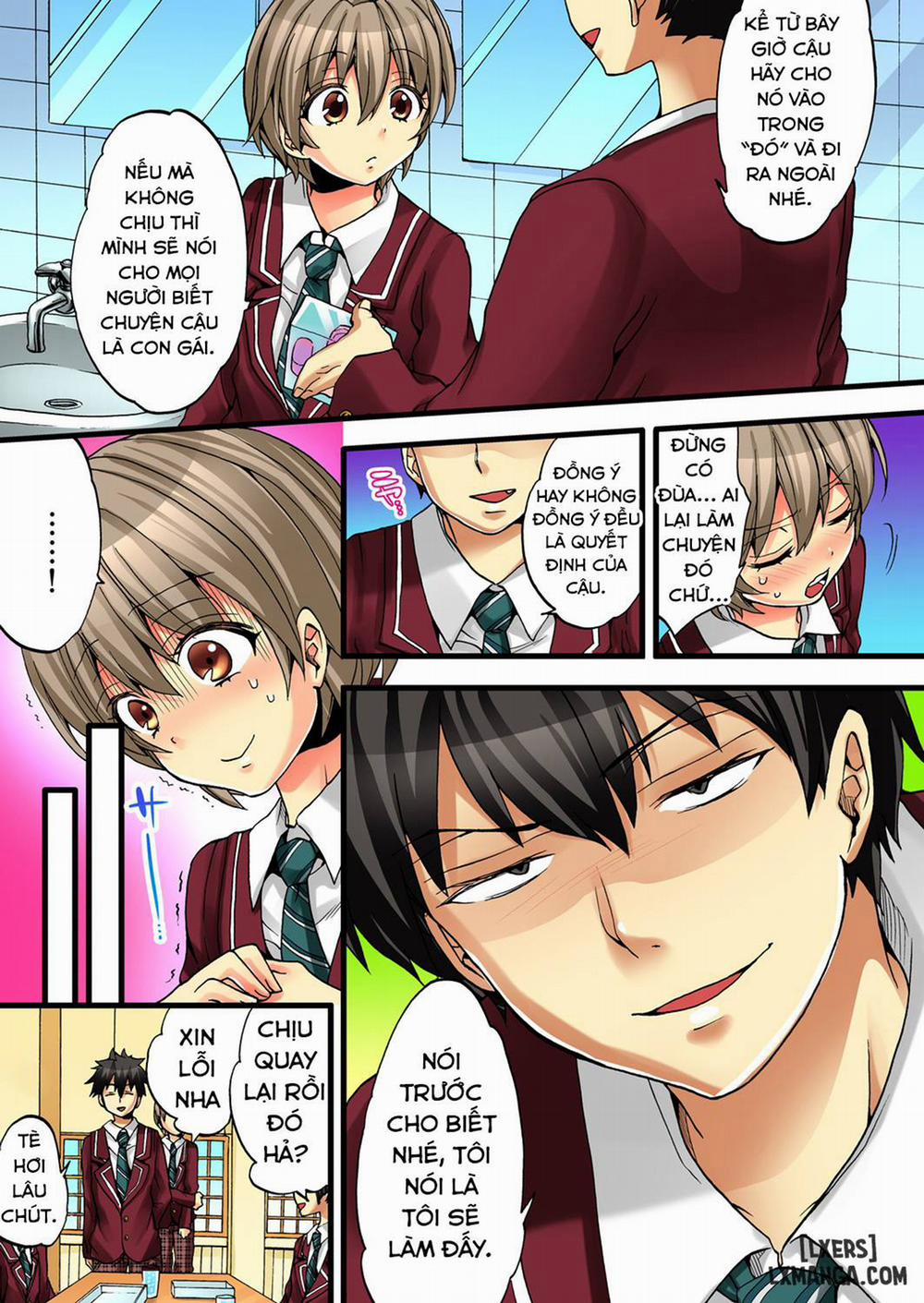 HentaiVN.net - Ảnh 15 - Cuộc Sống hóa gái của Haruka [Onna no Karada de iki Sugite Yabai!] - Chap 3