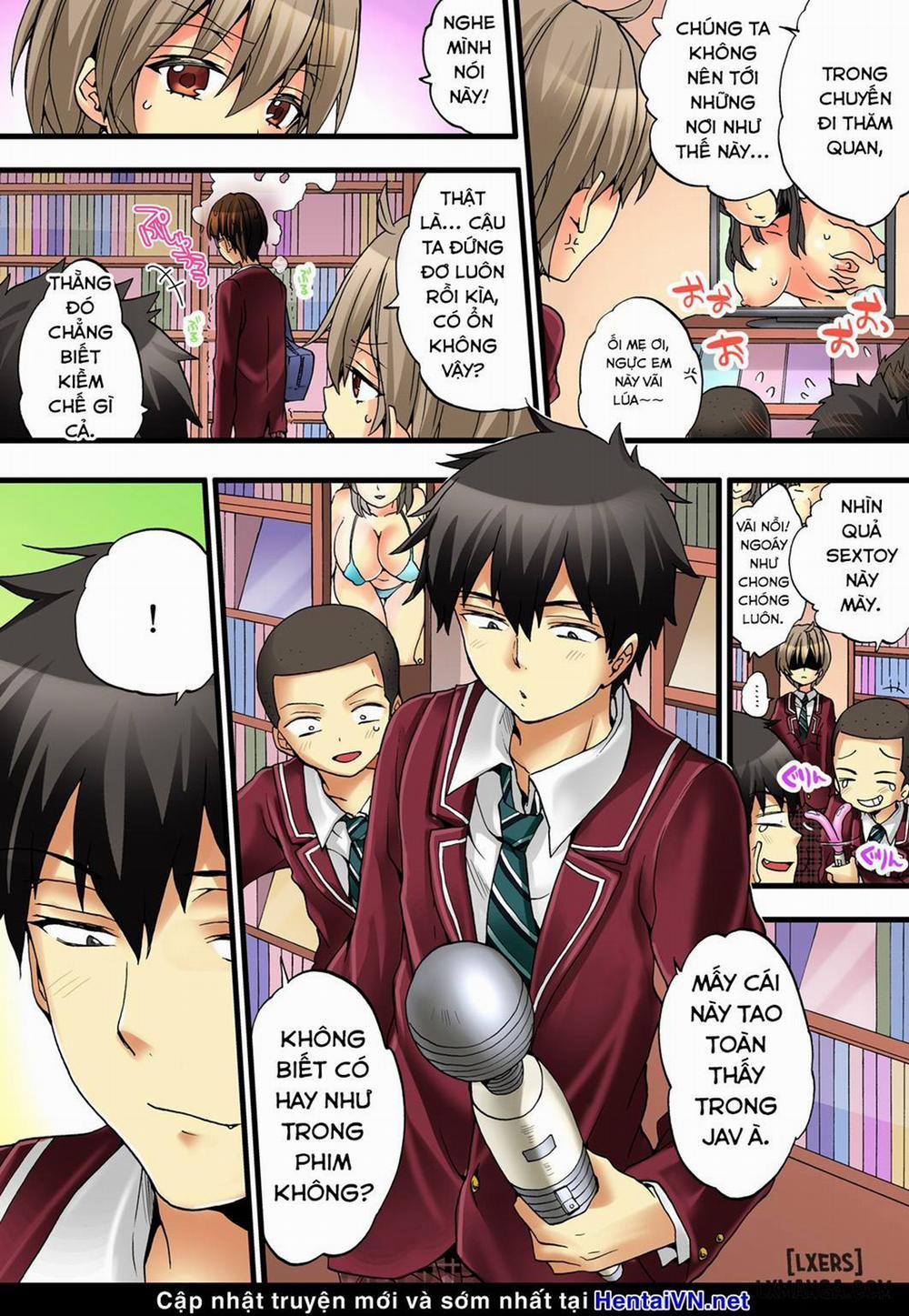 HentaiVN.net - Ảnh 4 - Cuộc Sống hóa gái của Haruka [Onna no Karada de iki Sugite Yabai!] - Chap 3