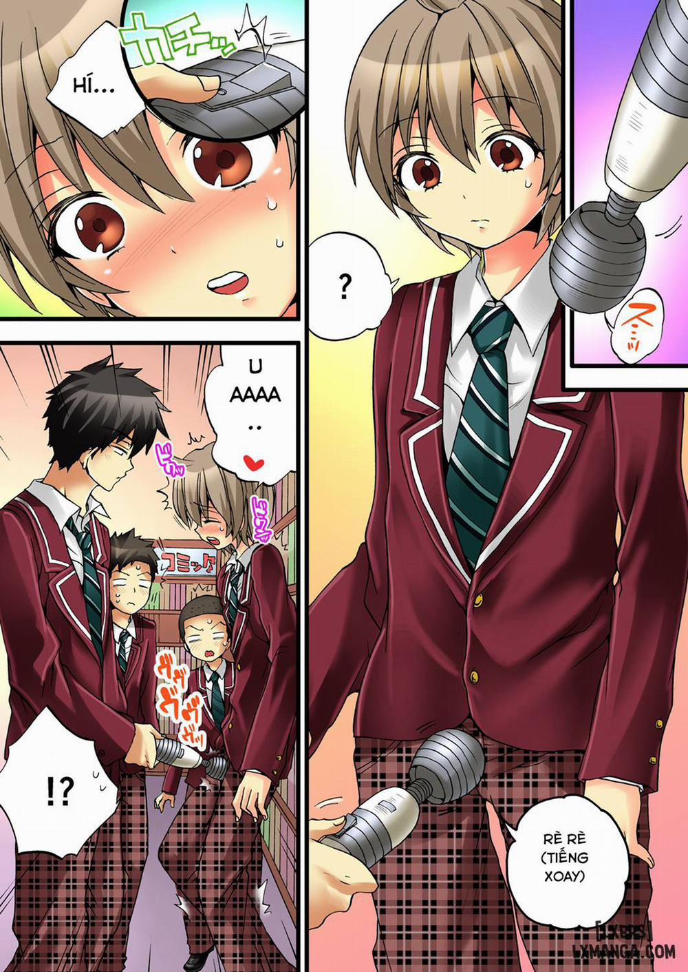 HentaiVN.net - Ảnh 5 - Cuộc Sống hóa gái của Haruka [Onna no Karada de iki Sugite Yabai!] - Chap 3