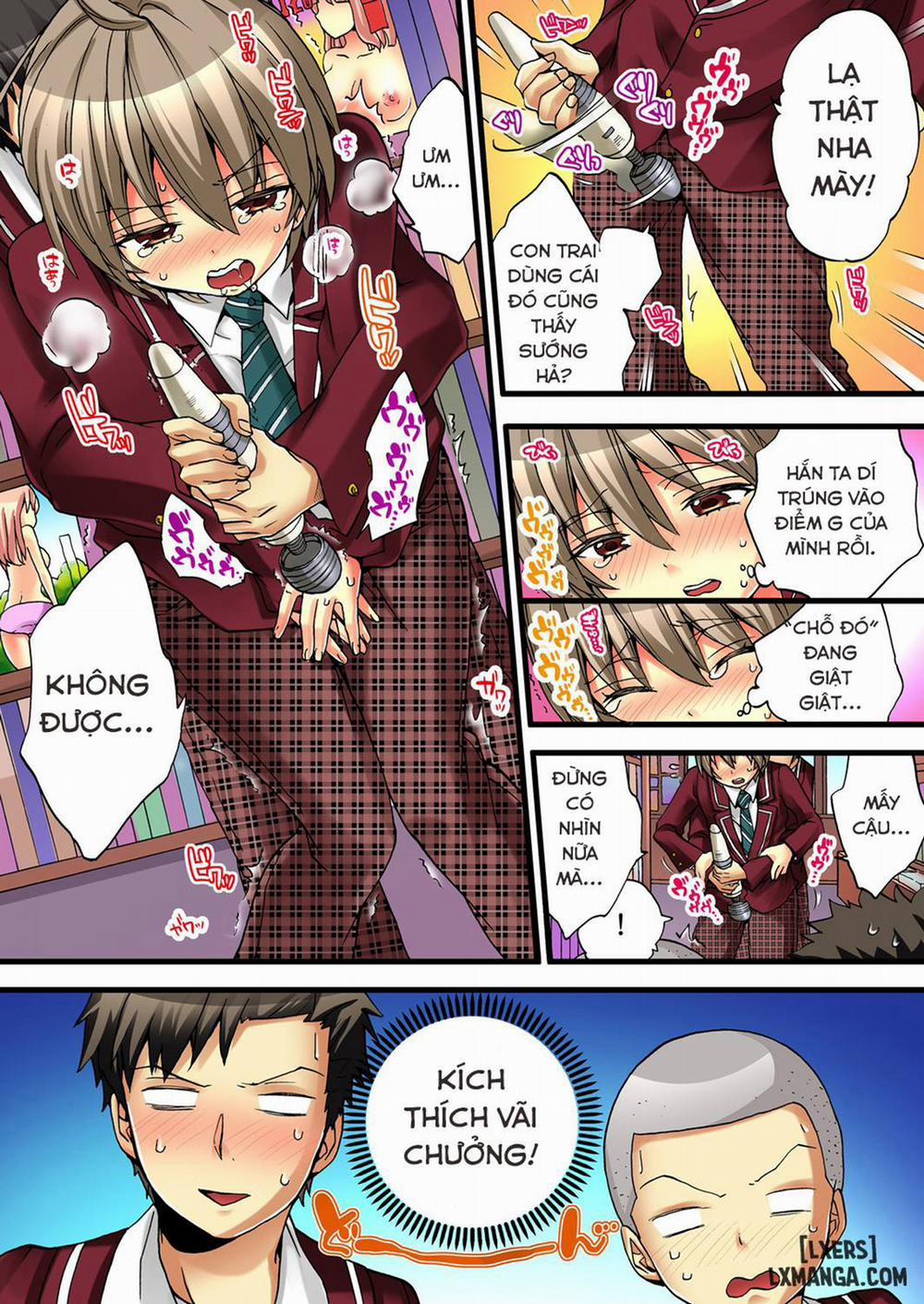HentaiVN.net - Ảnh 7 - Cuộc Sống hóa gái của Haruka [Onna no Karada de iki Sugite Yabai!] - Chap 3