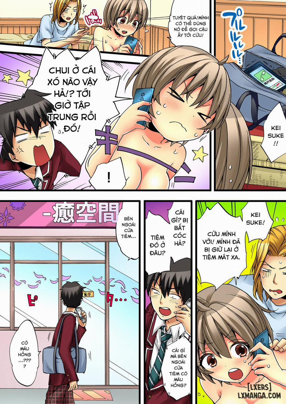 HentaiVN.net - Ảnh 18 - Cuộc Sống hóa gái của Haruka [Onna no Karada de iki Sugite Yabai!] - Chap 4