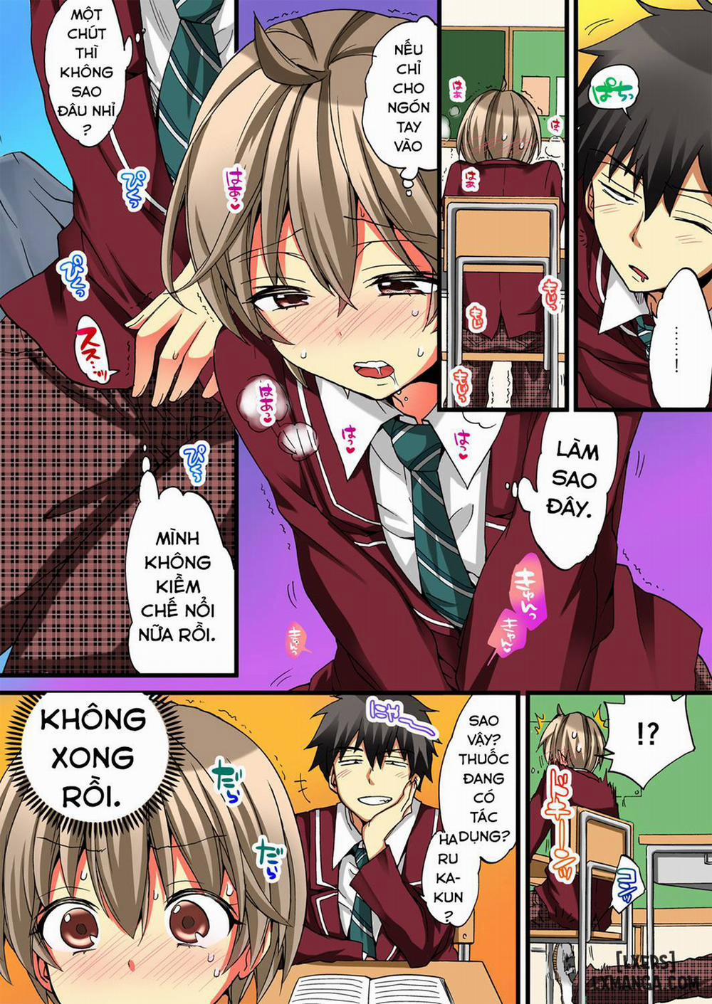 HentaiVN.net - Ảnh 11 - Cuộc Sống hóa gái của Haruka [Onna no Karada de iki Sugite Yabai!] - Chap 6