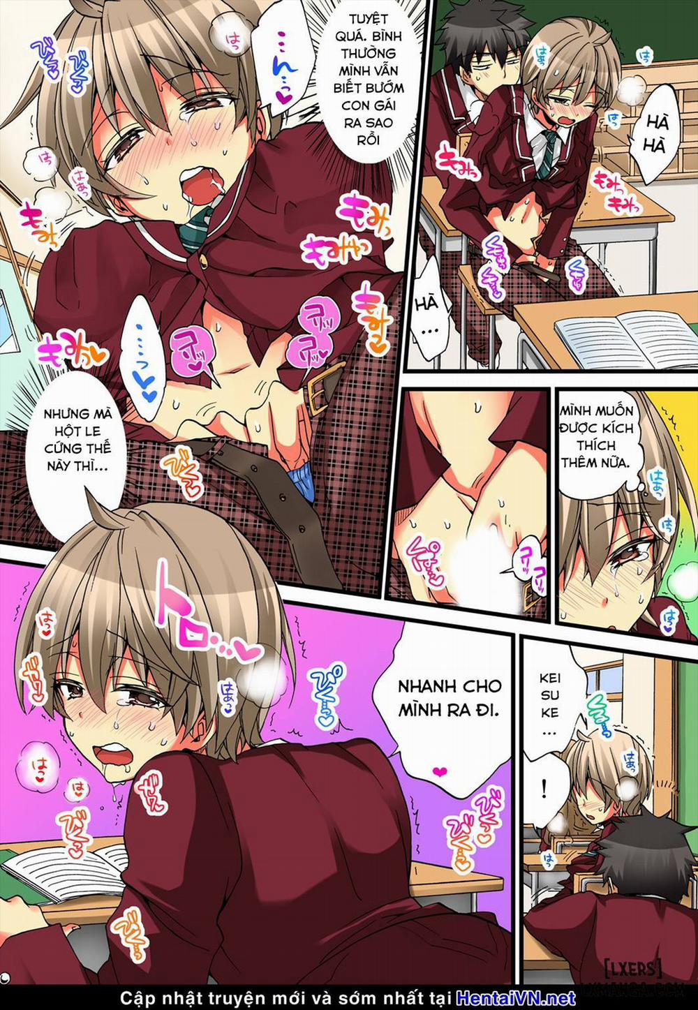 HentaiVN.net - Ảnh 18 - Cuộc Sống hóa gái của Haruka [Onna no Karada de iki Sugite Yabai!] - Chap 6