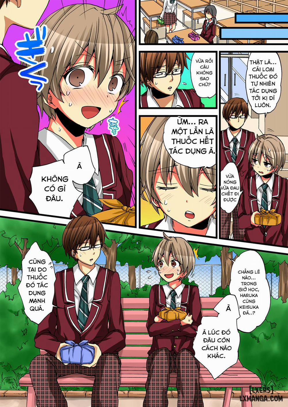 HentaiVN.net - Ảnh 20 - Cuộc Sống hóa gái của Haruka [Onna no Karada de iki Sugite Yabai!] - Chap 6