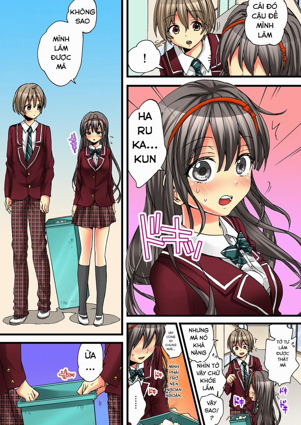 HentaiVN.net - Ảnh 20 - Cuộc Sống hóa gái của Haruka [Onna no Karada de iki Sugite Yabai!] - Chap 7