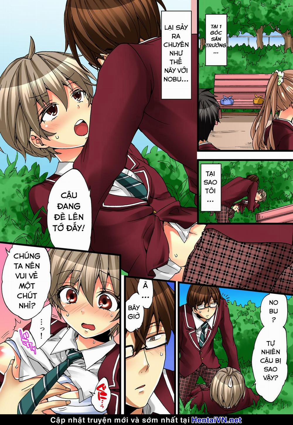 HentaiVN.net - Ảnh 3 - Cuộc Sống hóa gái của Haruka [Onna no Karada de iki Sugite Yabai!] - Chap 7