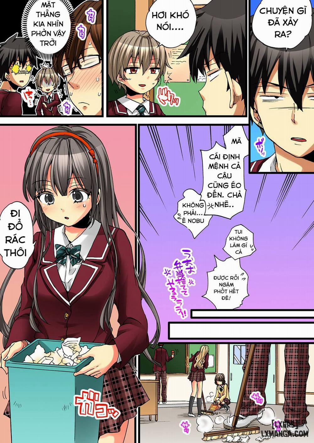 HentaiVN.net - Ảnh 18 - Cuộc Sống hóa gái của Haruka [Onna no Karada de iki Sugite Yabai!] - Chap 8