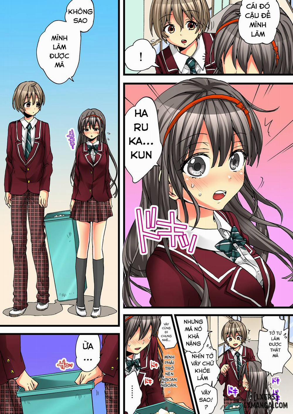 HentaiVN.net - Ảnh 19 - Cuộc Sống hóa gái của Haruka [Onna no Karada de iki Sugite Yabai!] - Chap 8