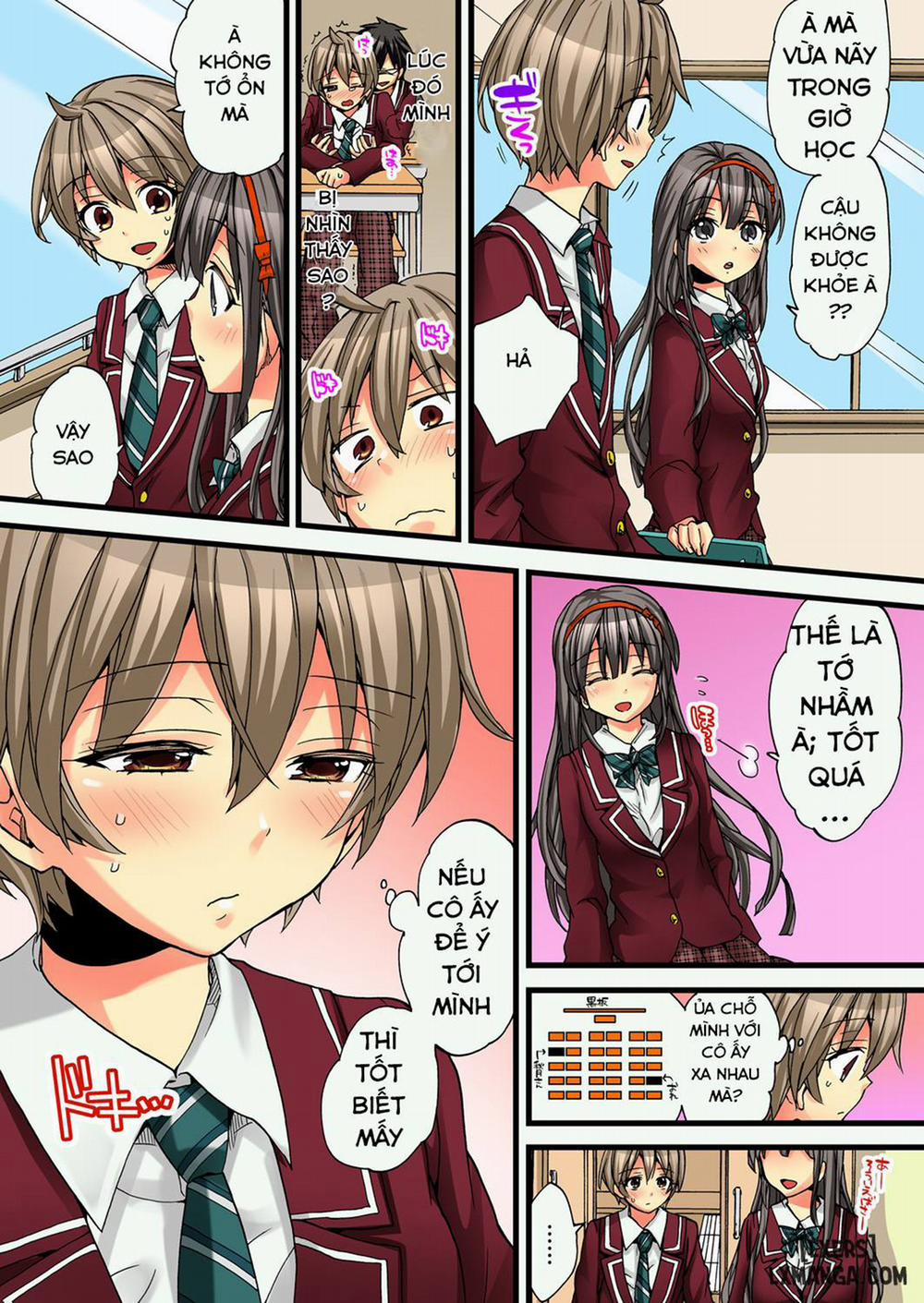 HentaiVN.net - Ảnh 20 - Cuộc Sống hóa gái của Haruka [Onna no Karada de iki Sugite Yabai!] - Chap 8