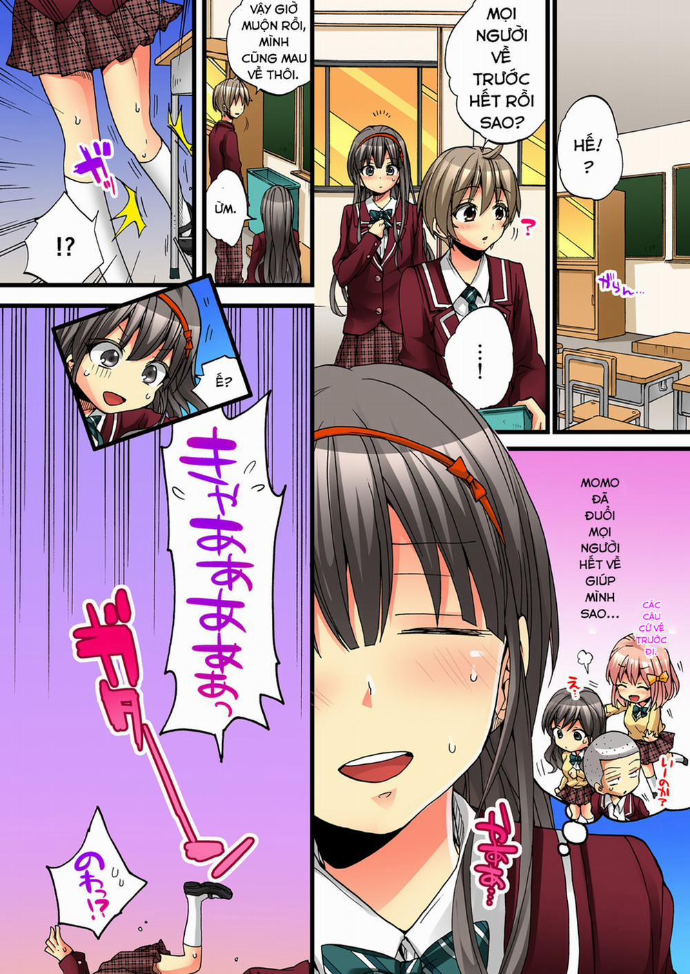 HentaiVN.net - Ảnh 7 - Cuộc Sống hóa gái của Haruka [Onna no Karada de iki Sugite Yabai!] - Chap 8