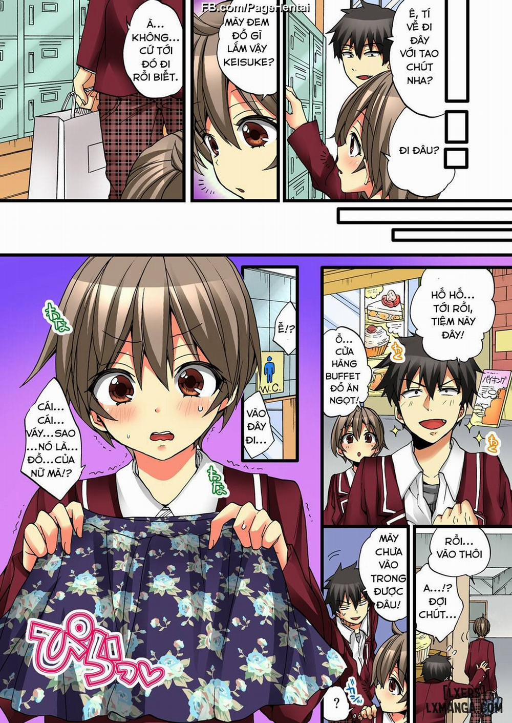 HentaiVN.net - Ảnh 3 - Cuộc Sống hóa gái của Haruka [Onna no Karada de iki Sugite Yabai!] - Chap 9