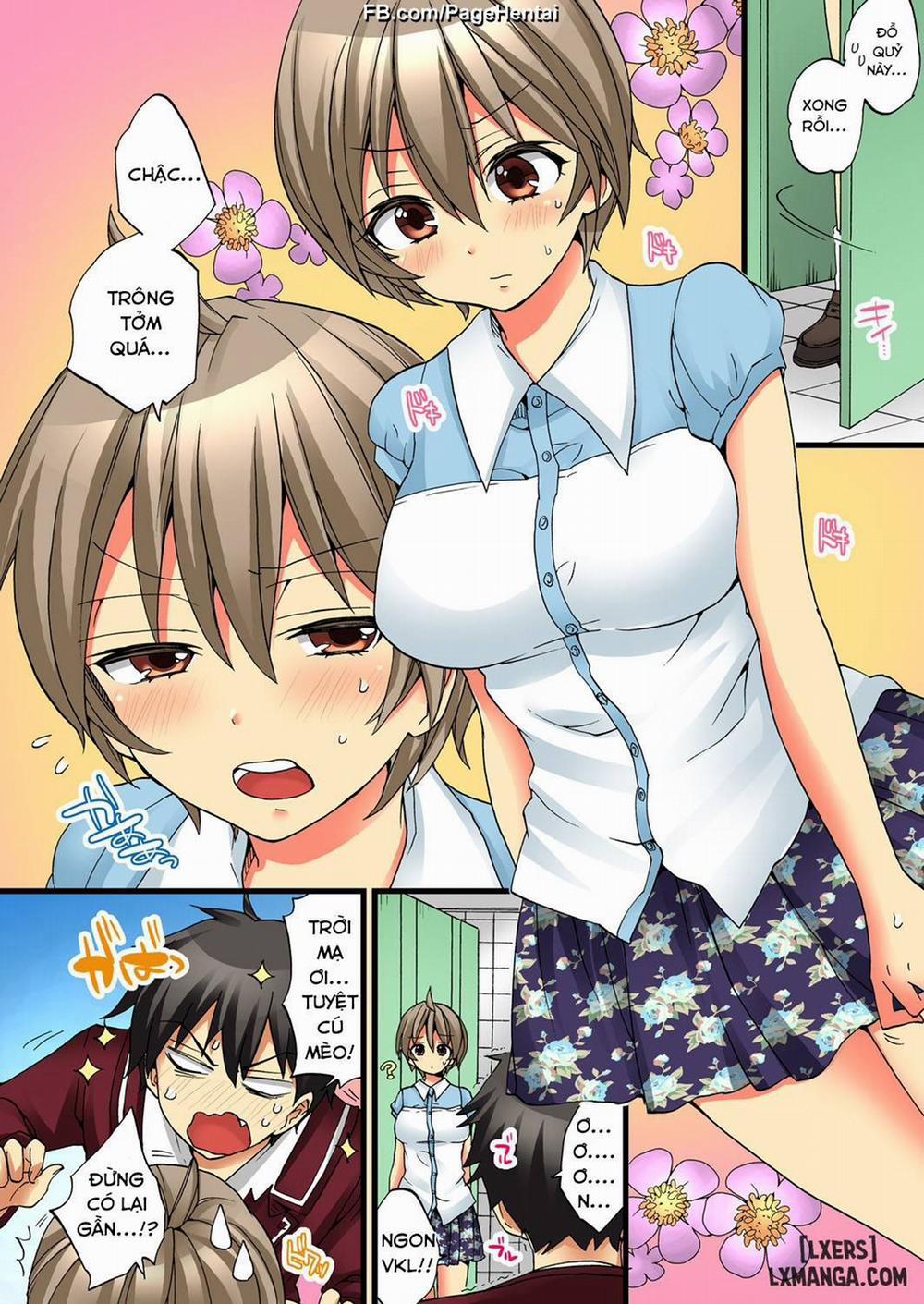 HentaiVN.net - Ảnh 5 - Cuộc Sống hóa gái của Haruka [Onna no Karada de iki Sugite Yabai!] - Chap 9