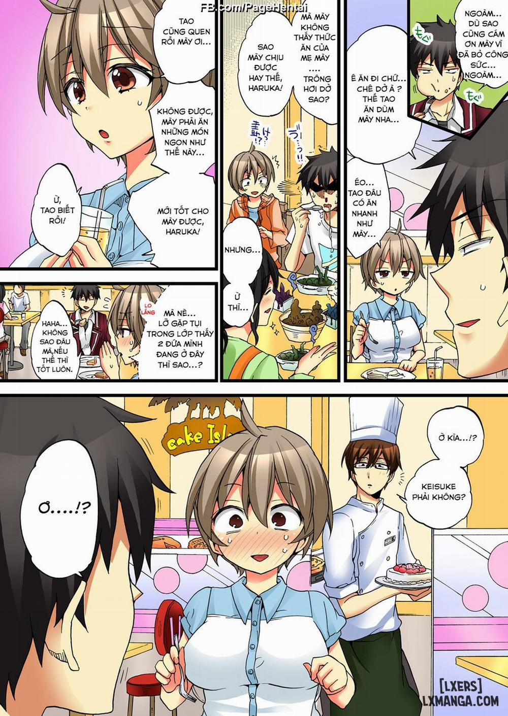HentaiVN.net - Ảnh 7 - Cuộc Sống hóa gái của Haruka [Onna no Karada de iki Sugite Yabai!] - Chap 9