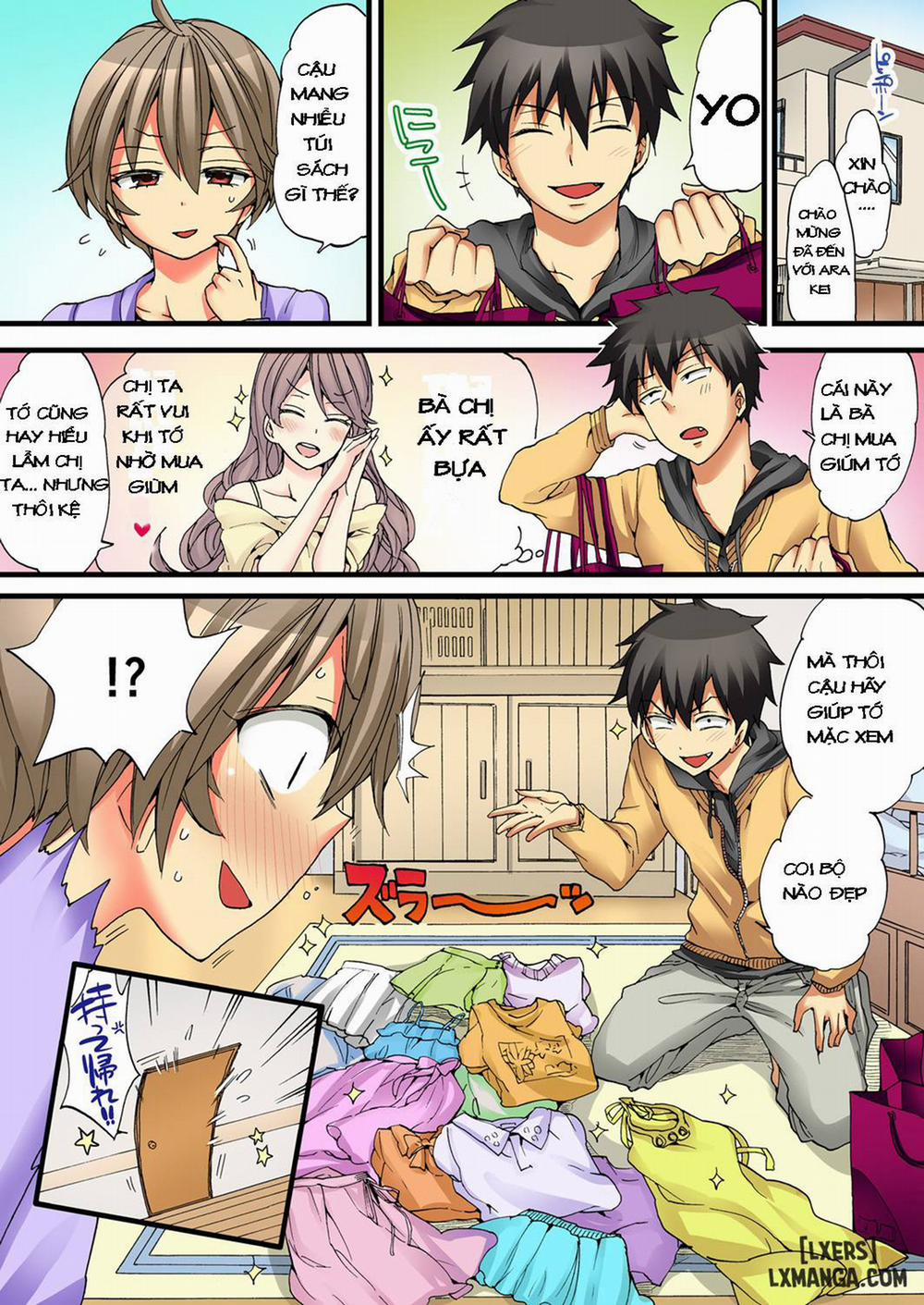 HentaiVN.net - Ảnh 22 - Cuộc Sống hóa gái của Haruka [Onna no Karada de iki Sugite Yabai!] - Chap 10