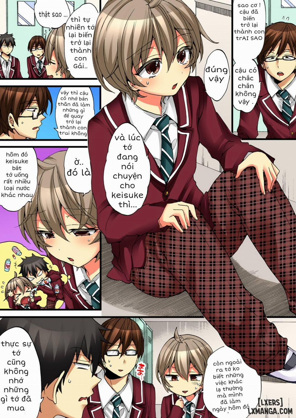 HentaiVN.net - Ảnh 3 - Cuộc Sống hóa gái của Haruka [Onna no Karada de iki Sugite Yabai!] - Chap 11