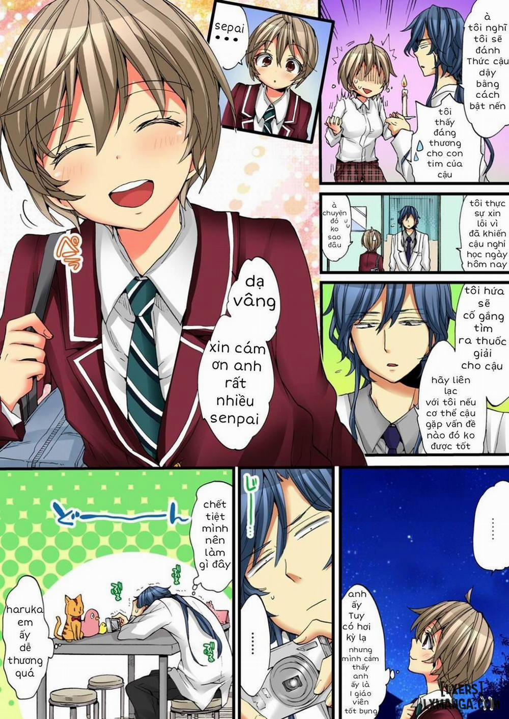 HentaiVN.net - Ảnh 22 - Cuộc Sống hóa gái của Haruka [Onna no Karada de iki Sugite Yabai!] - Chap 11