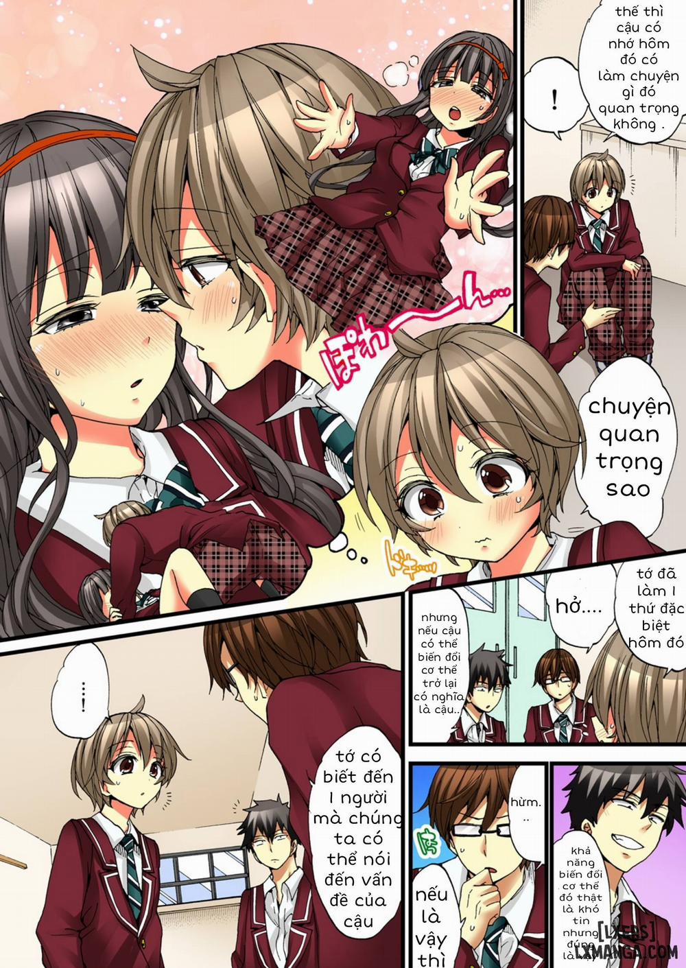 HentaiVN.net - Ảnh 4 - Cuộc Sống hóa gái của Haruka [Onna no Karada de iki Sugite Yabai!] - Chap 11