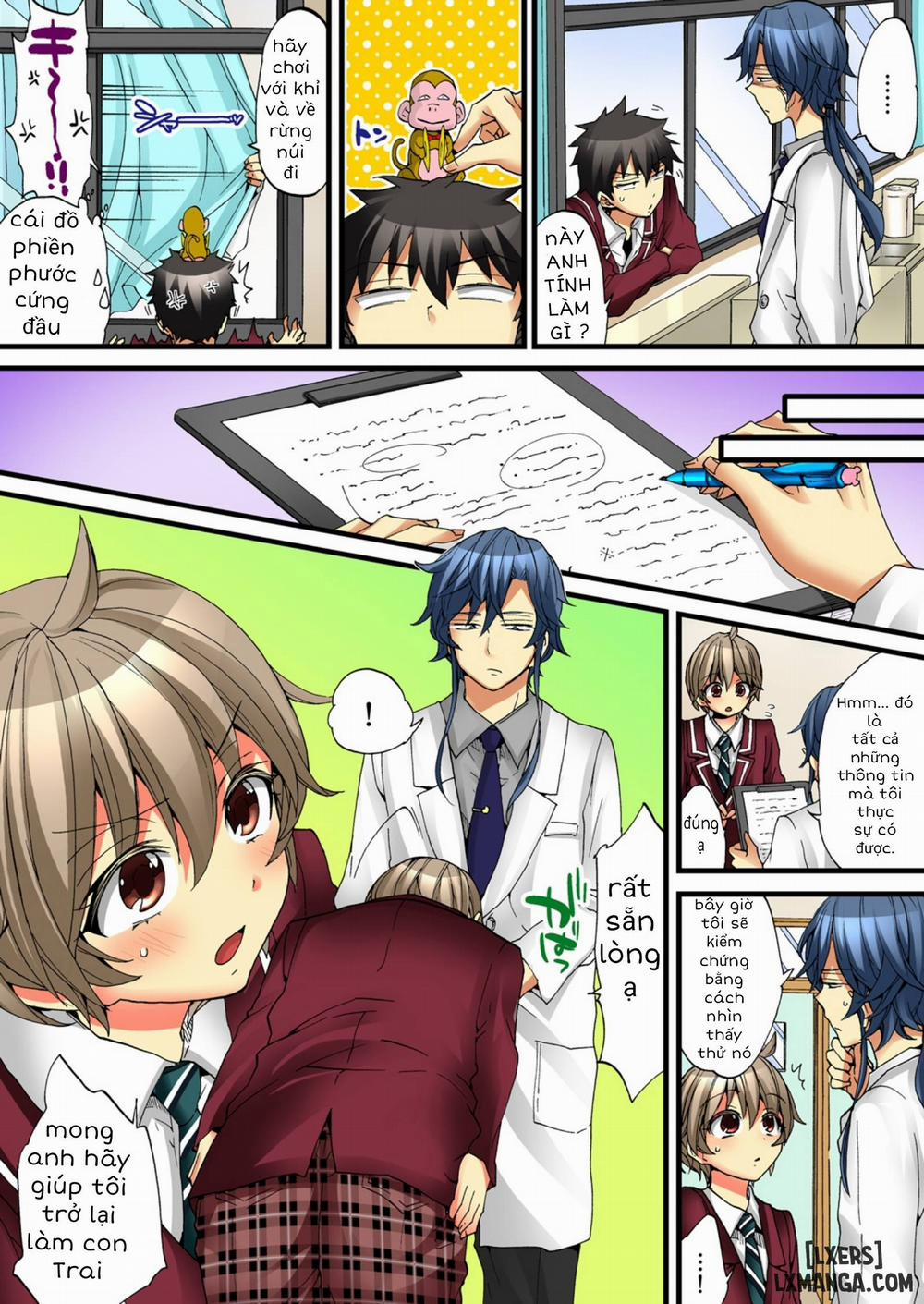 HentaiVN.net - Ảnh 9 - Cuộc Sống hóa gái của Haruka [Onna no Karada de iki Sugite Yabai!] - Chap 11