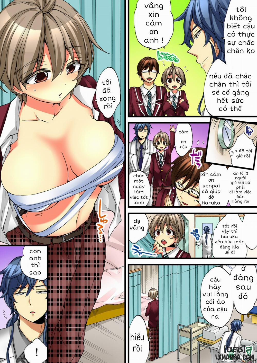 HentaiVN.net - Ảnh 10 - Cuộc Sống hóa gái của Haruka [Onna no Karada de iki Sugite Yabai!] - Chap 11