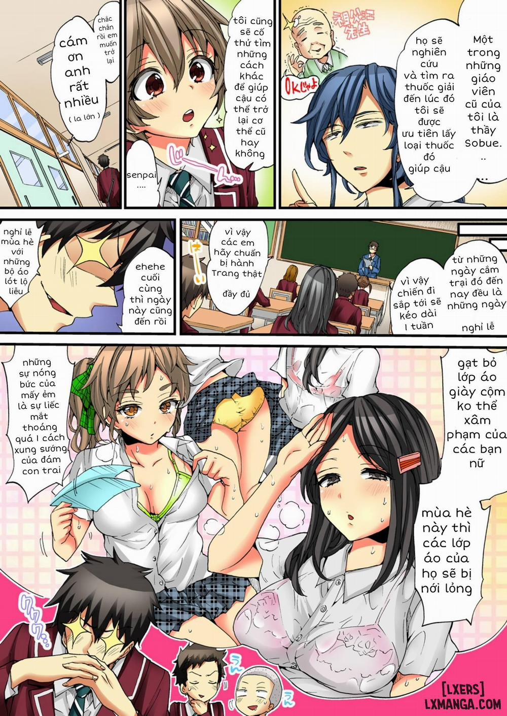 HentaiVN.net - Ảnh 3 - Cuộc Sống hóa gái của Haruka [Onna no Karada de iki Sugite Yabai!] - Chap 12