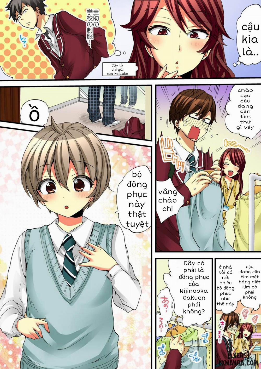 HentaiVN.net - Ảnh 7 - Cuộc Sống hóa gái của Haruka [Onna no Karada de iki Sugite Yabai!] - Chap 12