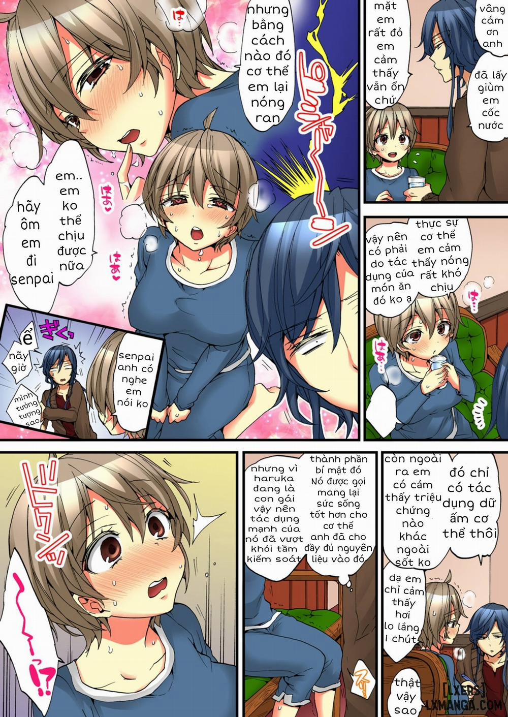 HentaiVN.net - Ảnh 14 - Cuộc Sống hóa gái của Haruka [Onna no Karada de iki Sugite Yabai!] - Chap 13