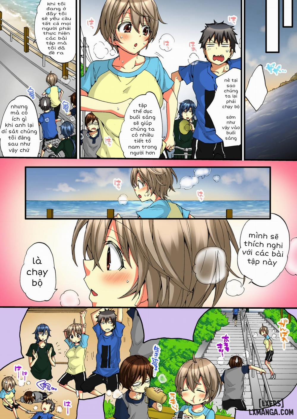 HentaiVN.net - Ảnh 10 - Cuộc Sống hóa gái của Haruka [Onna no Karada de iki Sugite Yabai!] - Chap 13