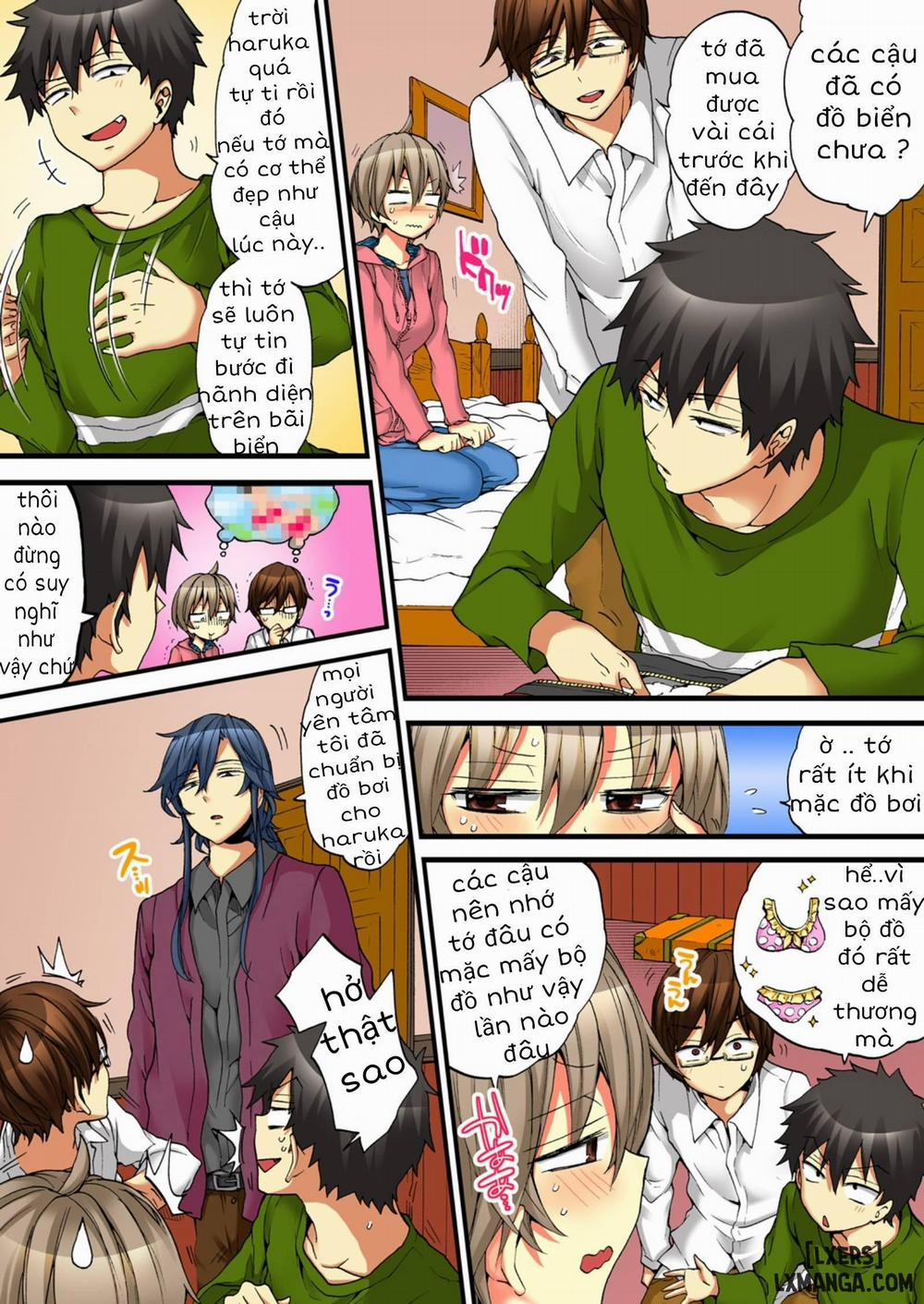 HentaiVN.net - Ảnh 3 - Cuộc Sống hóa gái của Haruka [Onna no Karada de iki Sugite Yabai!] - Chap 14