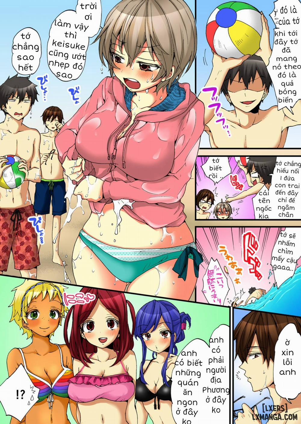 HentaiVN.net - Ảnh 6 - Cuộc Sống hóa gái của Haruka [Onna no Karada de iki Sugite Yabai!] - Chap 14