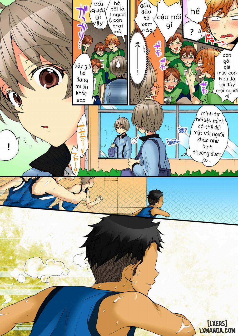 HentaiVN.net - Ảnh 20 - Cuộc Sống hóa gái của Haruka [Onna no Karada de iki Sugite Yabai!] - Chap 15