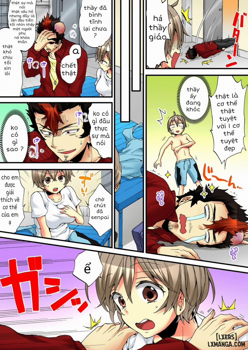 HentaiVN.net - Ảnh 10 - Cuộc Sống hóa gái của Haruka [Onna no Karada de iki Sugite Yabai!] - Chap 16