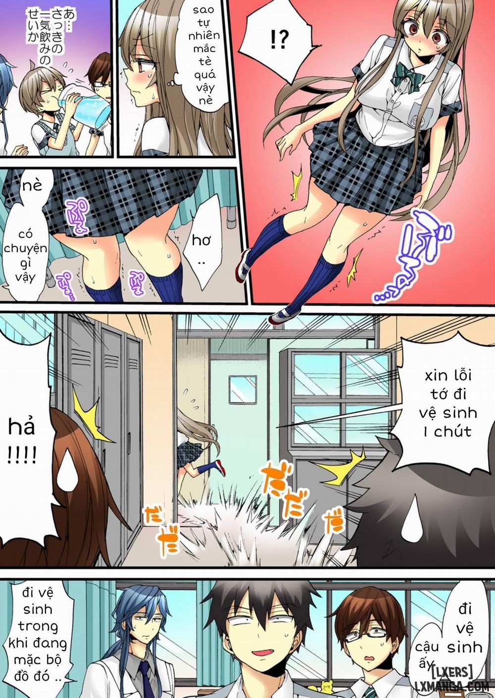 HentaiVN.net - Ảnh 6 - Cuộc Sống hóa gái của Haruka [Onna no Karada de iki Sugite Yabai!] - Chap 17