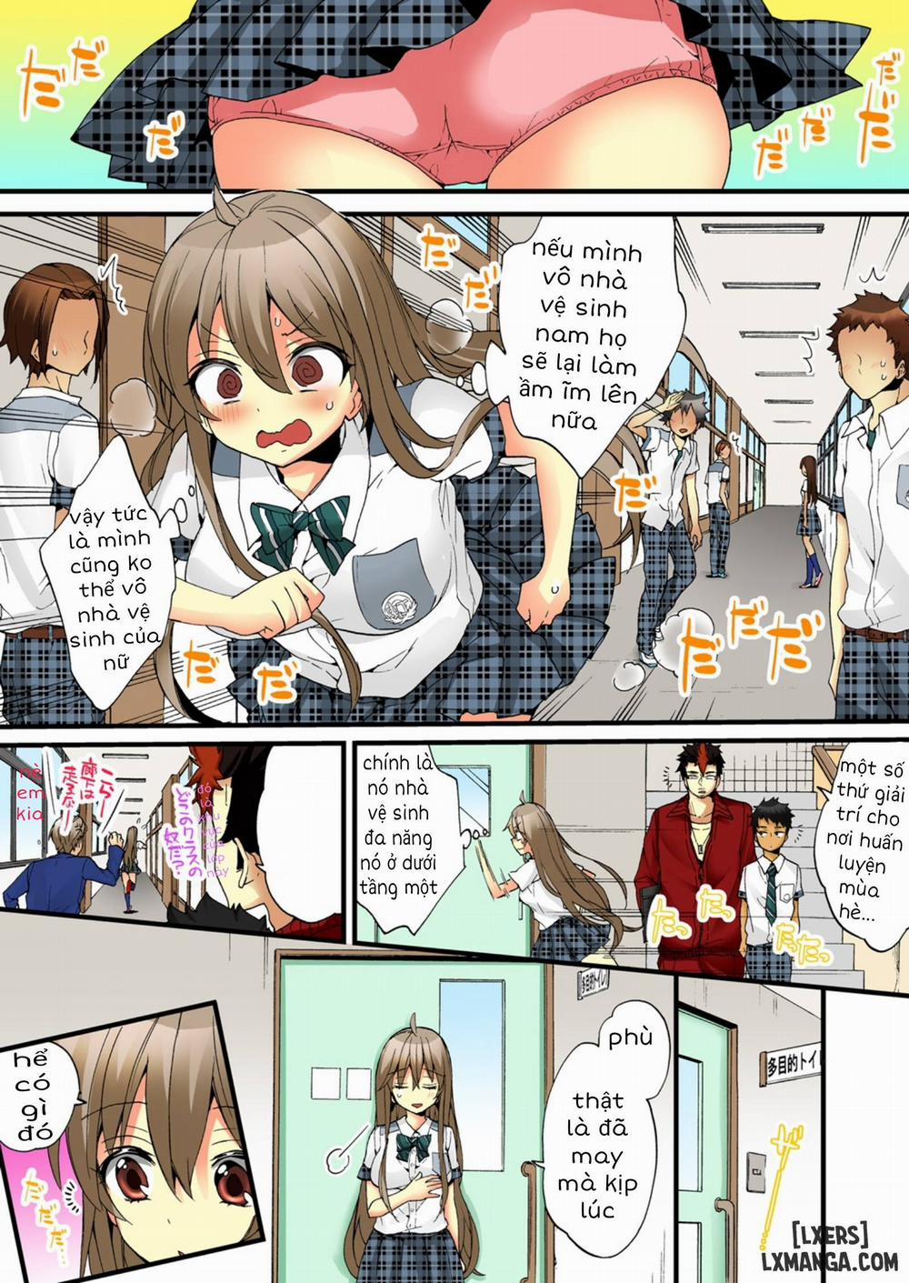 HentaiVN.net - Ảnh 8 - Cuộc Sống hóa gái của Haruka [Onna no Karada de iki Sugite Yabai!] - Chap 17