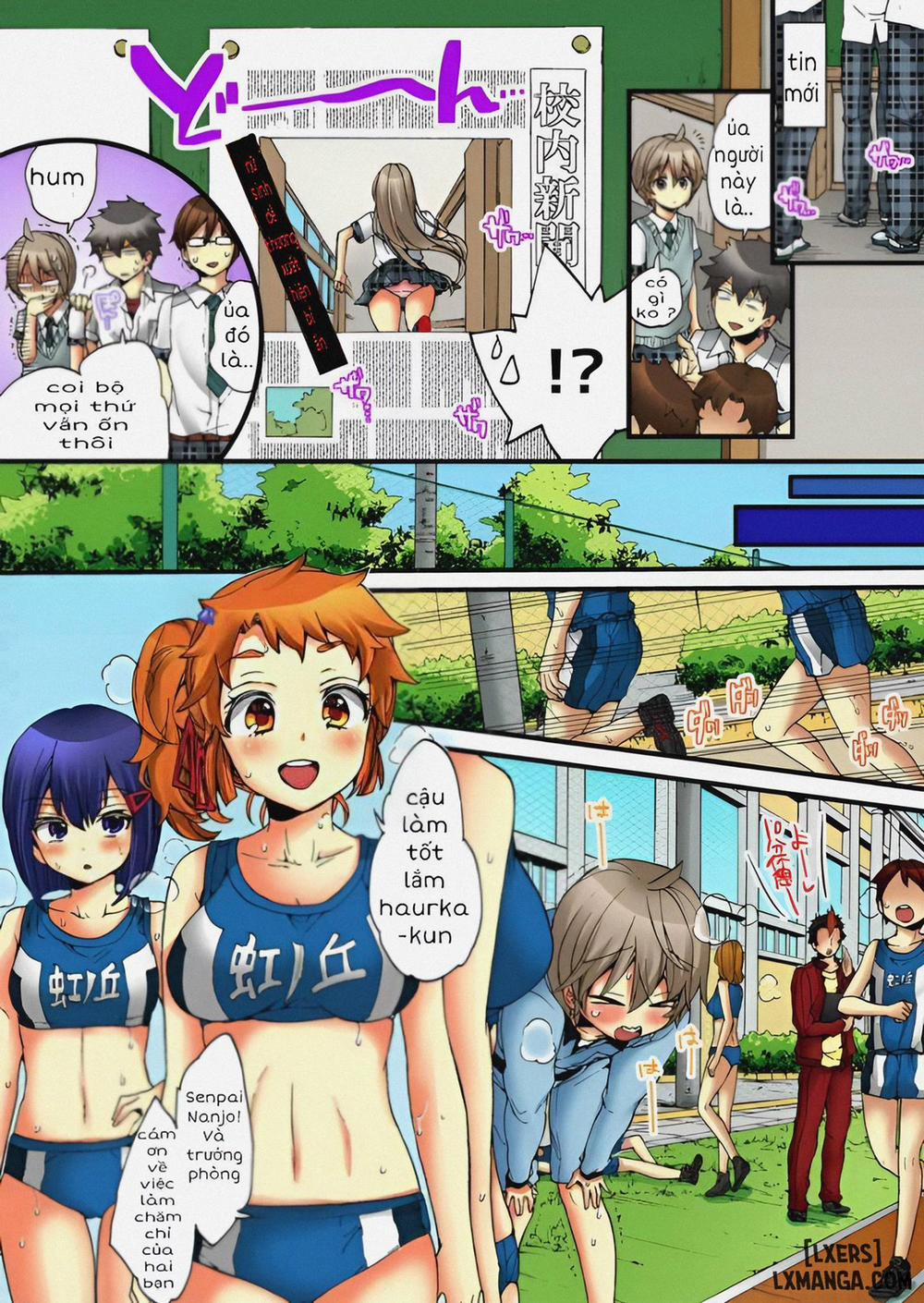HentaiVN.net - Ảnh 20 - Cuộc Sống hóa gái của Haruka [Onna no Karada de iki Sugite Yabai!] - Chap 18