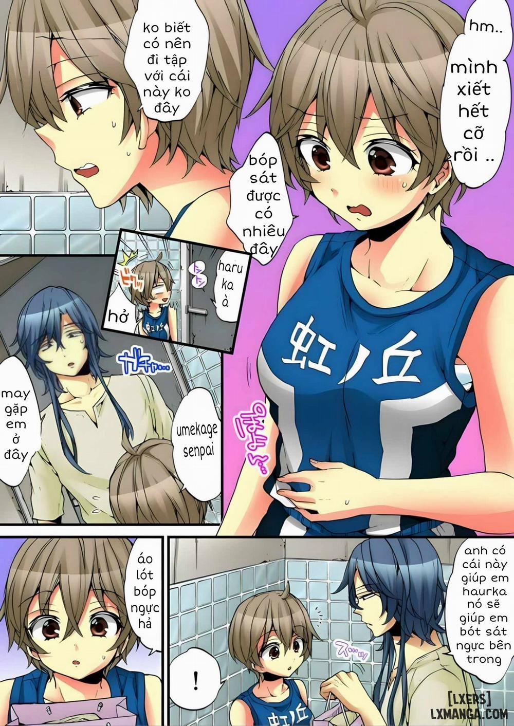 HentaiVN.net - Ảnh 8 - Cuộc Sống hóa gái của Haruka [Onna no Karada de iki Sugite Yabai!] - Chap 19