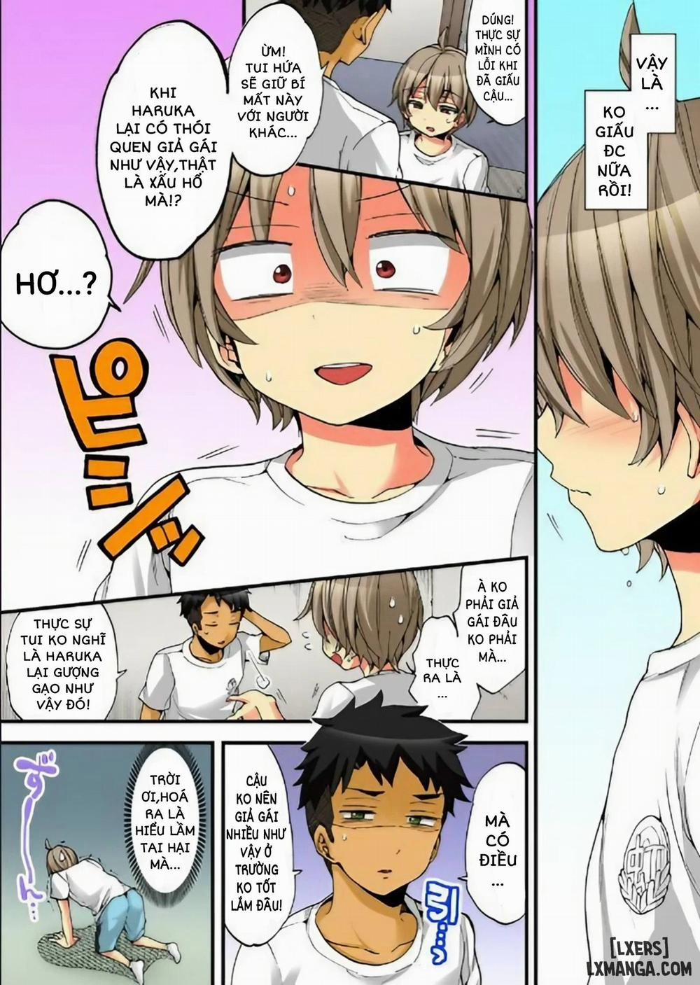HentaiVN.net - Ảnh 5 - Cuộc Sống hóa gái của Haruka [Onna no Karada de iki Sugite Yabai!] - Chap 22