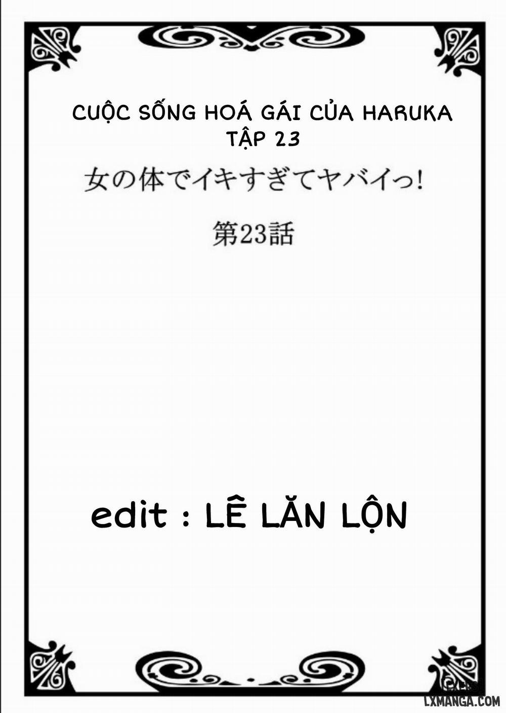 HentaiVN.net - Ảnh 5 - Cuộc Sống hóa gái của Haruka [Onna no Karada de iki Sugite Yabai!] - Chap 23