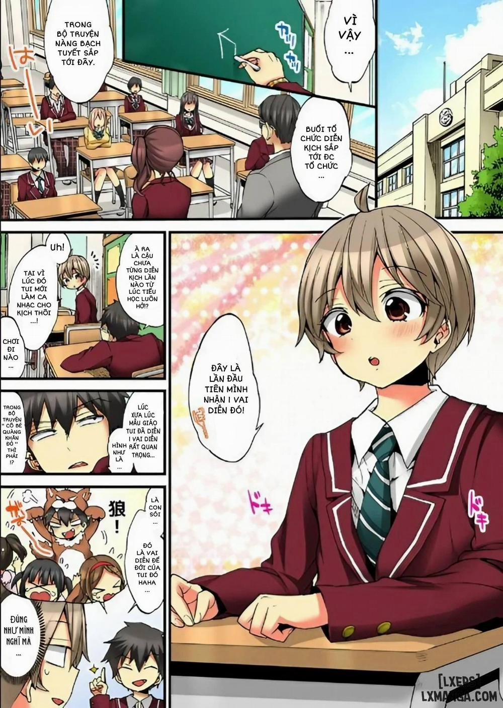 HentaiVN.net - Ảnh 3 - Cuộc Sống hóa gái của Haruka [Onna no Karada de iki Sugite Yabai!] - Chap 24