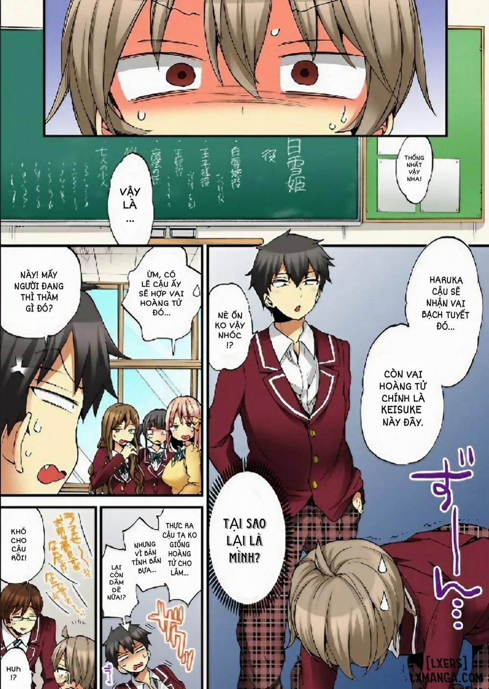 HentaiVN.net - Ảnh 6 - Cuộc Sống hóa gái của Haruka [Onna no Karada de iki Sugite Yabai!] - Chap 24